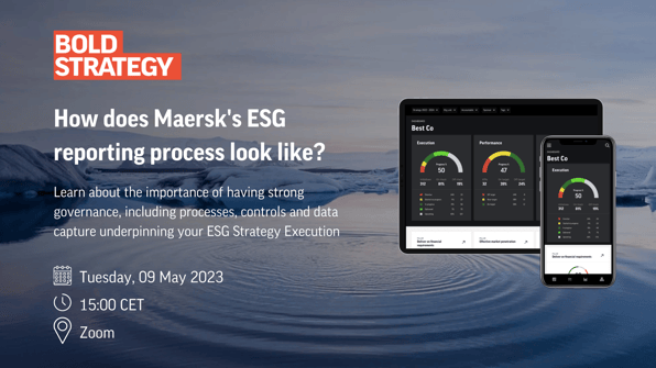 Press Release - ESG Event with Maersk
